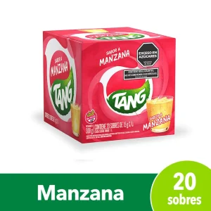 Jugo en polvo Manzana Tang, 15 g / 0.52 oz (Caja de 20 unidades)