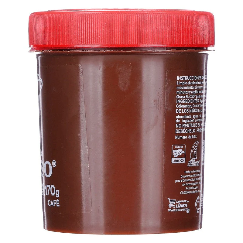 Crema Fina Para Calzado Cafe 170 G El Oso